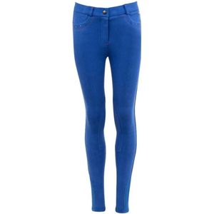 Premiere kinder rijbroek blauw maat 128