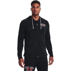 UA Rival Terry Athlc Dep FZ Hoodie-BLK Size : XL