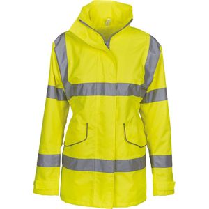 Yoko Hi-Vis ladies' executive jacket YHVP189 - Hi Vis Yellow - L