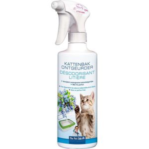 The Pet Doctor - Kattenbak Ontgeurder - Verwijdert onaangename kattenbakgeurtjes - 500 ml