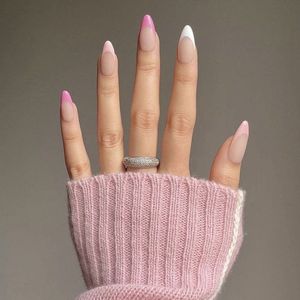 24 Stuks Nepnagels - Kunstnagels Nail Art - Plak Nagels - Multicolor