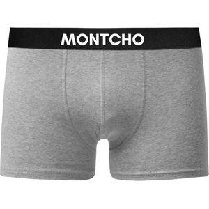 MONTCHO - Essence Series - Boxershort Heren - Onderbroeken heren - Boxershorts - Heren ondergoed - 1 Pack - Grijs - Heren - Maat XXL