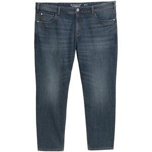 TOM TAILOR - Jeans - Donkerblauw - Regular Fit - 5-pocket-style