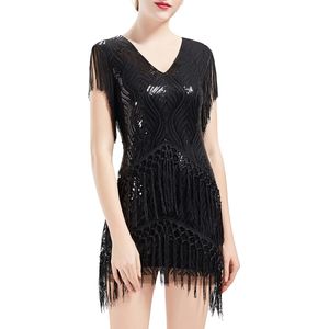 1920s Charleston Dress Vintage Gatsby Costume Cocktail Dress
