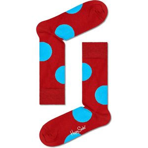 Happy Socks jumbo dot rood - 36-40