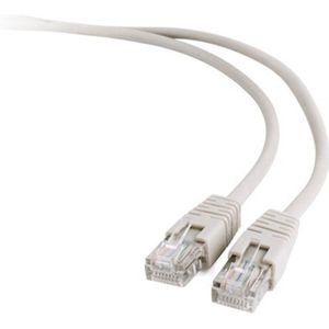 Cablexpert Netwerkkabel/Internetkabel 15 meter CAT5E UTP RJ45 - Grijs