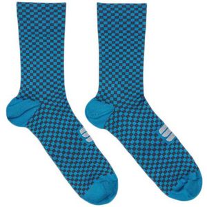 Sportful Checkmate Sokken Blauw EU 35-38 Man,Vrouw