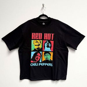Red Hot Chili Peppers - Portrait Photos Heren T-shirt - 2XL - Zwart
