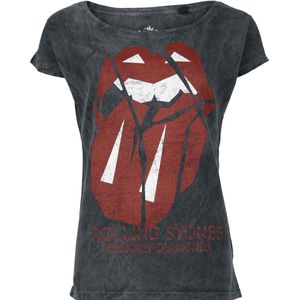 The Rolling Stones Hackney diamonds Dames T-shirt - houtskool - S