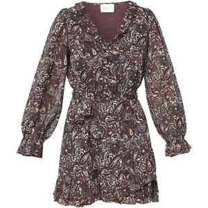 SisterS Point - Wikkeljurk - Bruin - Paisley Print