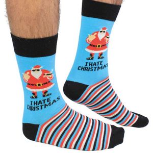 I Hate Christmas socks - Ik haat kerstmis sokken - maat 39/46