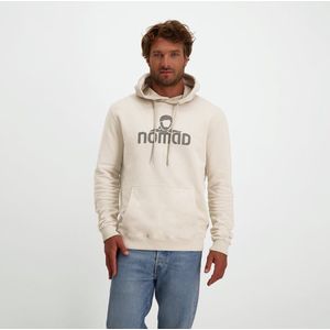 NOMAD® Rolleston Hoodie Heren | Maat L | Beige | 100% Biologisch katoen | Hoodie met Capuchon