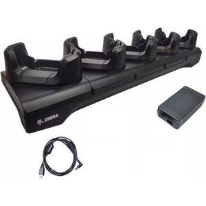 Zebra charging-/communication station, Ethernet, 5 slot