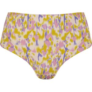 Naturana - High waist slip - Smoked orhcid print - 4833 - 38