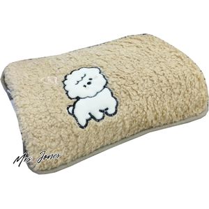 Mrs. Jones Elektrisch Warmtefles Oplaadbaar Snelle Verwarming Velours Hoesje .