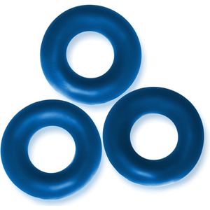 Oxballs FAT WILLY 3-pack Cockrings - Space Blue