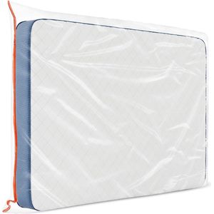 Matrashoes, 80 x 200 cm (dikte 30 cm), van kunststof, opbergtas voor matrasbescherming voor je matras, opbergtas met praktische ritssluiting