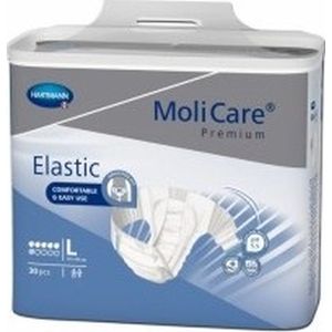 Molicare Premium Slip Elastic 6 druppels Large - 3 pakken van 30 stuks