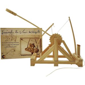 Leonardo Da Vinci - Katapult - Houten Bouwpakket - Funtrading