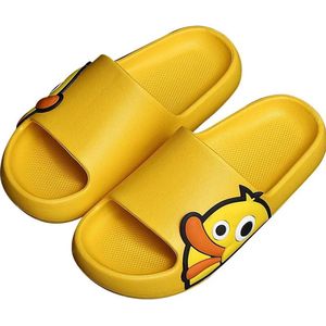 Grappige slippers bad eenden - Badslippers - Voor binnen en buiten - Unisex - Cartoon - Goede kwaliteit