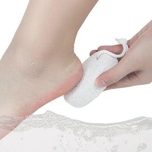 Natuurlijke puimsteen pedicure-instrument, voetverzorgingscrub, eeltverwijderaar voor het verwijderen van eelt, dode huid en likdoorns, voetverzorging