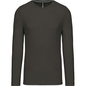 Kariban T-shirt ronde hals lange mouwen K359 - Dark Grey