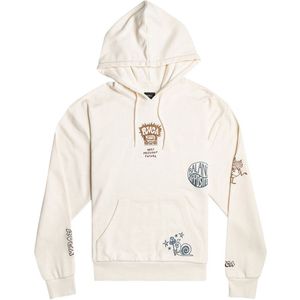Rvca Scorched Hoodie Beige S Man