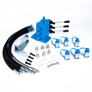 Hydraulisch Ventielblok voor Fordson Major Tractor 5000 6000 6600 7000 7600 - 3-Weg