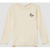 s.Oliver - T-Shirt - Geribd - Met Lange Mouwen