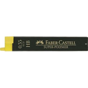 potloodstiftjes Faber-Castell Super-Polymer 0,35mm HB  doos met 12 stuks