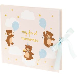 Herinneringenboek / fotoboek ""My First Memories"" teddybeer - 1e verjaardag