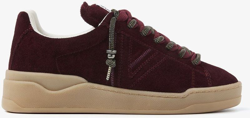 Sam Kyli - Retro Sneakers - Bordeaux - Suède - Handgemaakt in Portugal