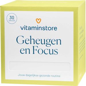 Vitaminstore - Dagdosering Geheugen en Focus - 30 zakjes