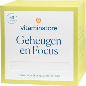 Vitaminstore - Dagdosering Geheugen en Focus - 30 zakjes