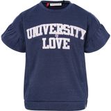 LOOXS little T-shirt donkerblauw met glitter