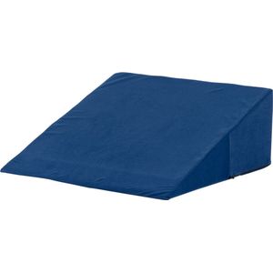 MultiMotion driehoekig kussen voor in bed High density foam - Wigkussen, stevig kussen met 1 kussenhoes - 60 x 59 x 25 cm