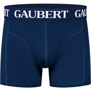 6 stuks donkerblauwe GAUBERT® Heren Katoenen Boxershorts | premium herenondergoed | maten M - XXL