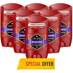 Old Spice RockStar Deo Sticks - Voordeelverpakking 6 Stuks