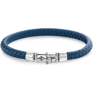 Armband - Zilver/Leder | Rebel & Rose