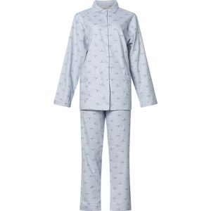 Cocodream Dames Flanel Pyjama print Vos Grijs - maat XXL