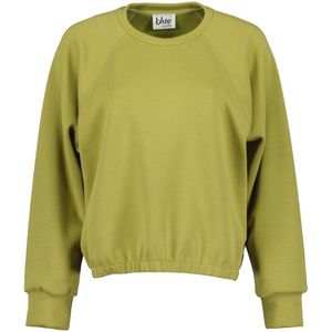 Blue Seven - Trui 237187 lime groen ronde hals - maat L