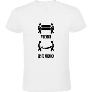 Beste vrienden Heren T-shirt | vriend | vriendin | BFF | maat | grappig | humor