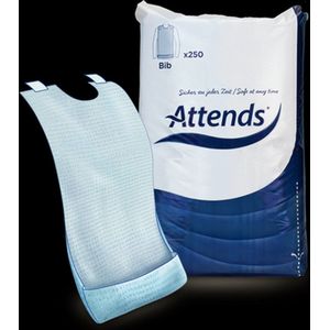 ATTENDS BIB Bavoirs jetables pour adultes