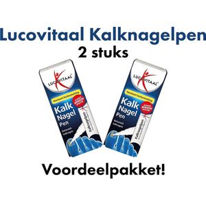 Lucovitaal - Kalknagelpen - 2 stuks - 2x4ml - Voorkomt Herbesmetting - Klinisch Bewezen Effectief
