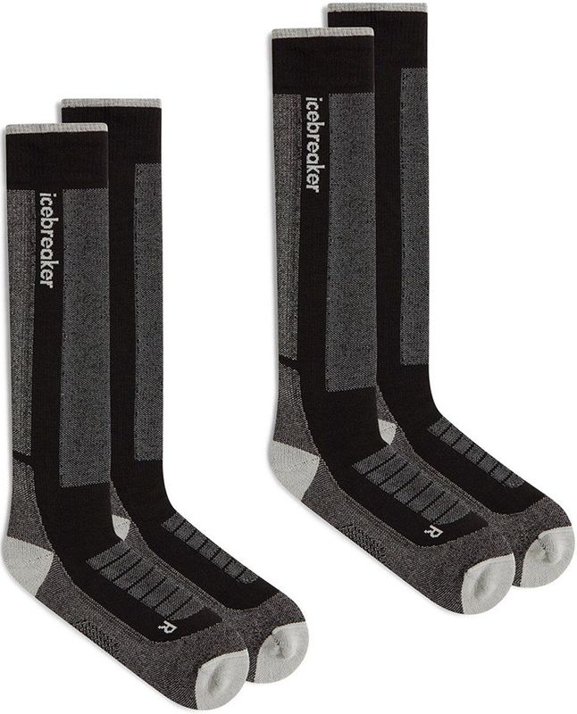 Icebreaker - Ski+ Medium Otc - Skisokken - 2 Eenheden - Merinowolmix