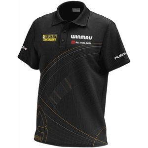 Winmau Michael van Gerwen 5 Year Anniversary Limited Edition Tour Polo - Dart Shirt XL