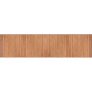 vidaXL-Vloerkleed-rechthoekig-100x400-cm-bamboe-naturel