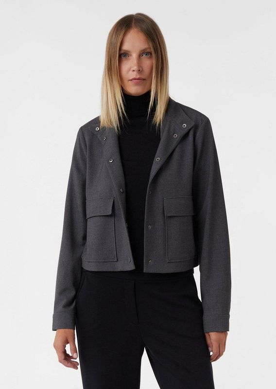 Blazer met opstaande kraag