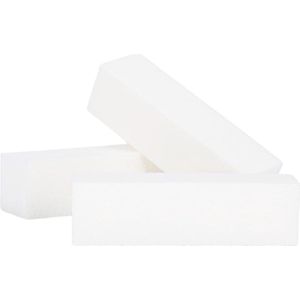 10x Nagel Polijstblok Wit 240/240 - Essentieel voor Manicure