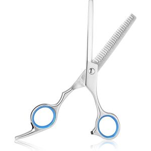 Uitdunschaar - Uitdun schaar - Kappersschaar - Haar uitdunnen - Zilverkleurig - Metaal - 17CM - CHPN